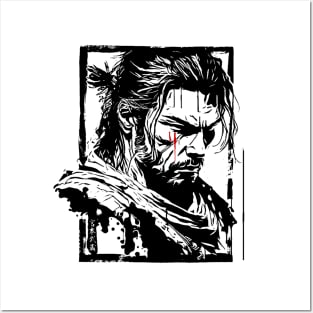 The Wandering Warrior - Ronin (Miyamoto Musashi) Posters and Art